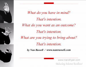 Intention & Action in Sales